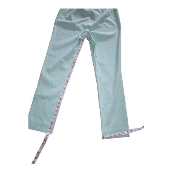 Melissa Paige Pants Women Sz‎ M Green Business Straight Leg Everyday - Picture 4 of 6
